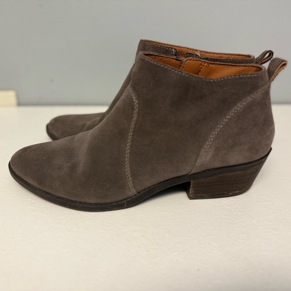 Size 10M Women's Lucky Brand Shoes Booties LP Faydren Leather Upper